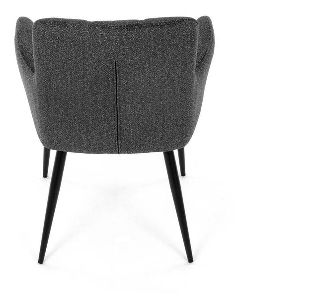 Jídelní židle Dedicada (tmavě šedá)