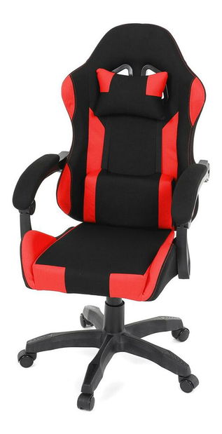 Herní křeslo Kvantirasa (černá + červená)