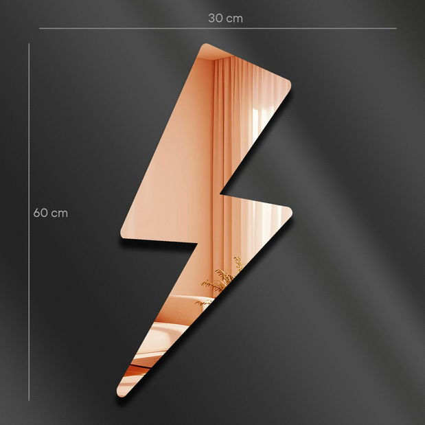 Zrcadlo Ozi 10 (růžová)