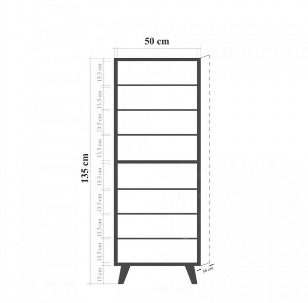 Skříňka na boty Feliz 723 (dub sonoma)