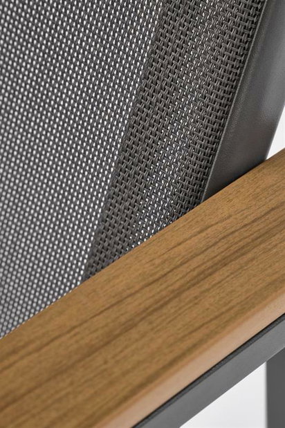 Zahradní houpací křeslo Zamant (šedá)