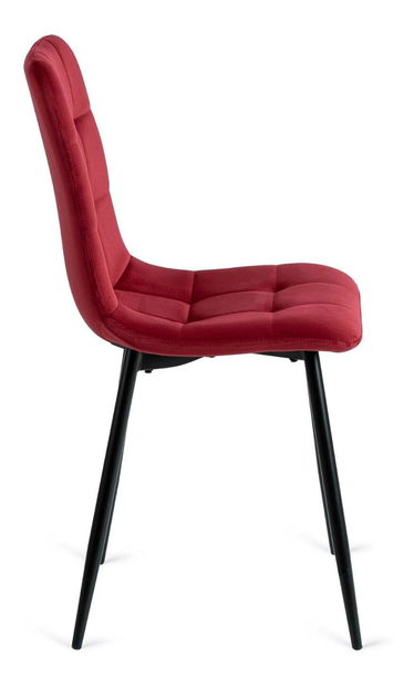 Jídelní židle Permite (bordó)