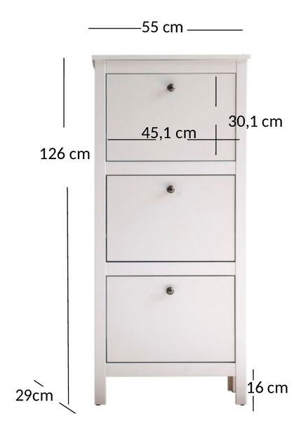 Botník Olna (bílá)
