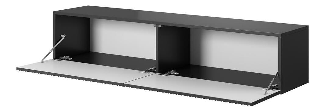 TV skříňka/stolek Vertigo 140 (černá)