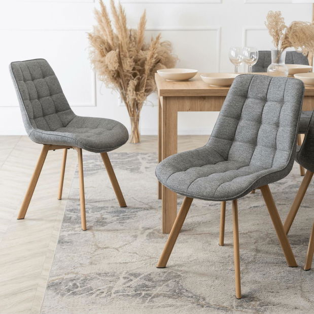 Jídelní židle Kramnik (šedá)