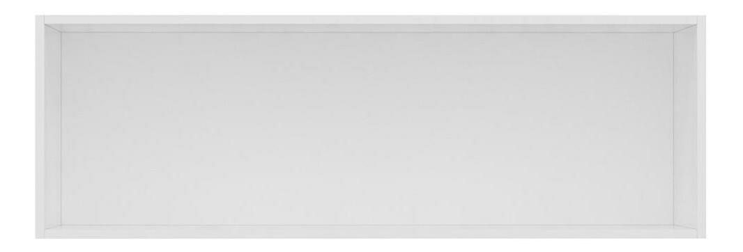 Závěsná skříňka Bubose 6 (bílá + antracit)