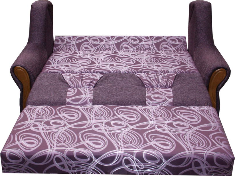 Pohovka dvojsed Nina 2R (fialová)