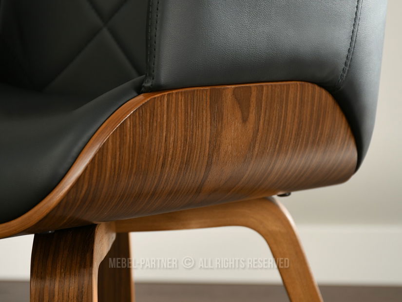 Židle Sorien K (černá + ořech)