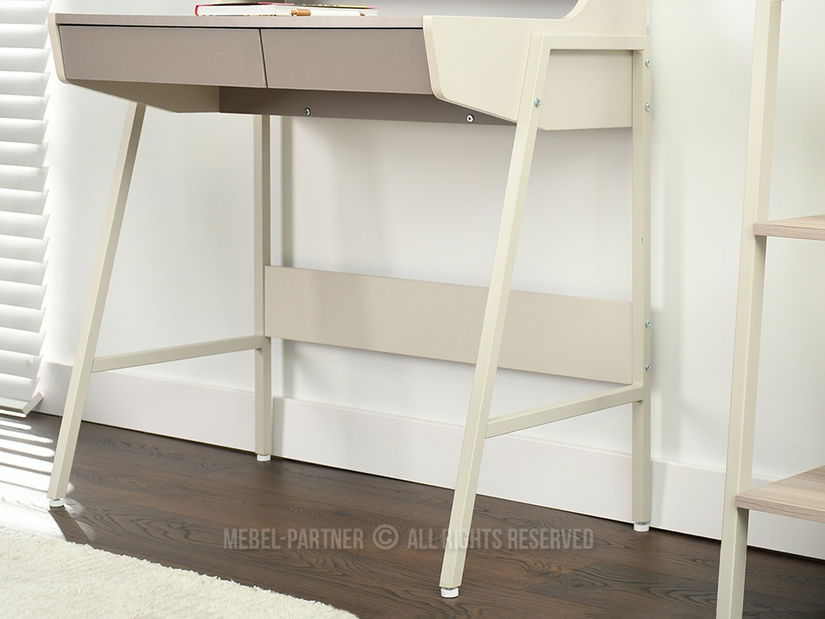 PC stolek Borge (béžová + krémová)