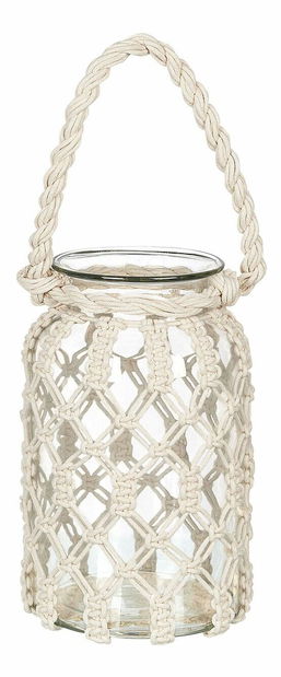 Svícen 31 cm Jalza (bílá)