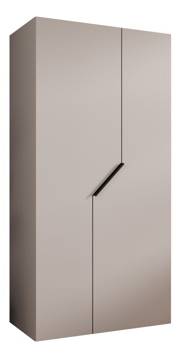 Šatní skříň Alaris 1 100 (kašmír + černá)