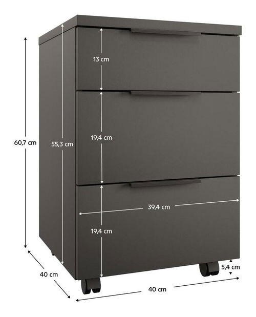 Kancelářský kontejner Alegre (antracit)