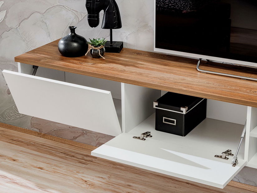 Obývací stěna Dalton RSW DL (dub sterling + bílá matná)