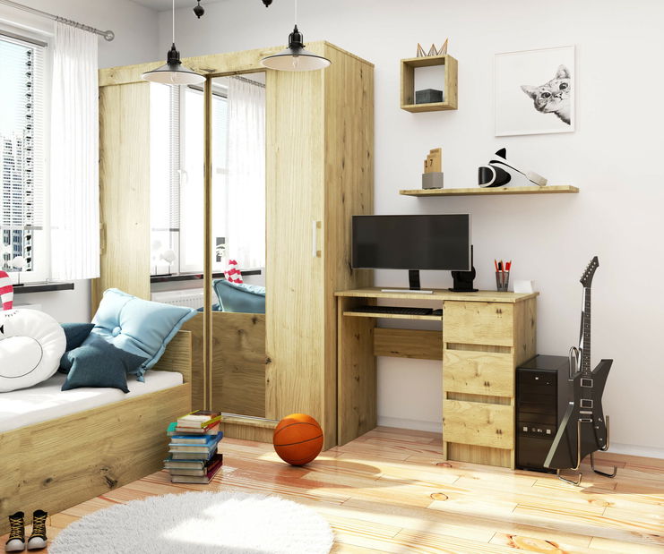 PC stolek Benicio (dub artisan) (P)