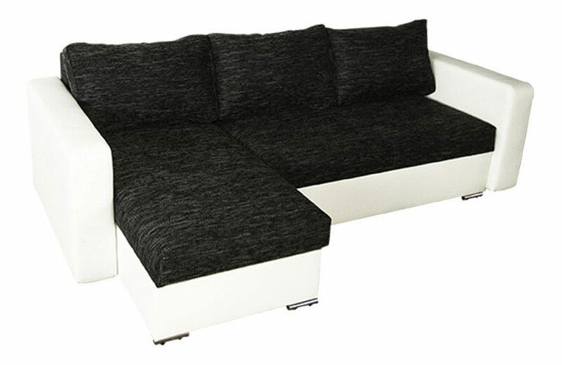 Rohová sedací souprava Aleksander Berlin 02 + ekokůže bílá (L)
