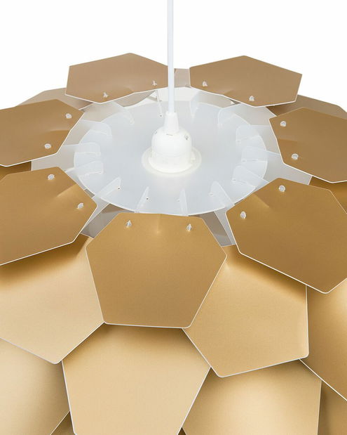 Závěsná lampa Segou (zlatá) (velká)