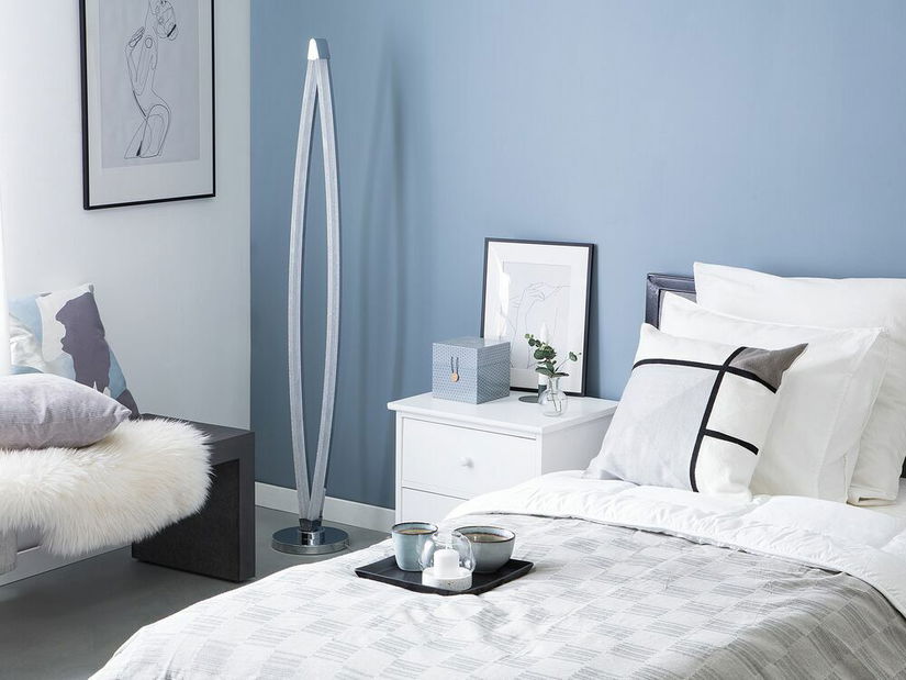 Stojanové svítidlo Ubal (stříbrná)