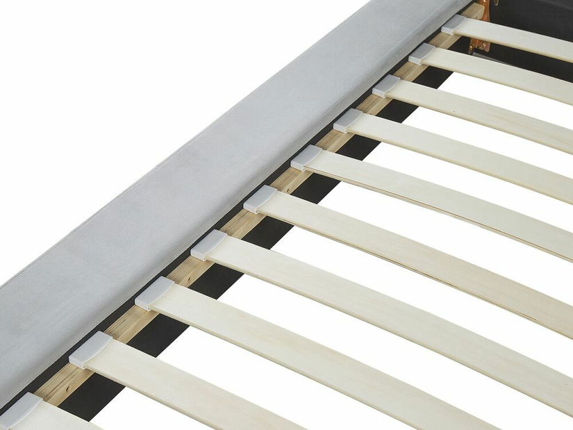 Manželská postel 180 cm CAVILLA (s roštem) (šedá)