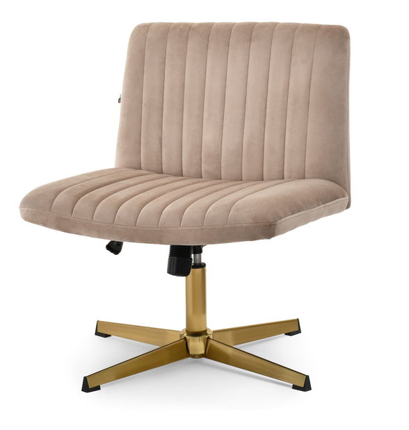 Židle Loise (béžová + zlatá)