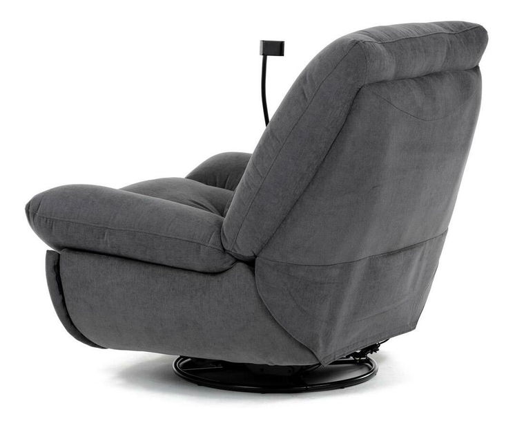 Polohovací křeslo Teniente (šedá)