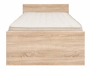 Jednolůžková postel 90 cm BRW Academica LOZ/90