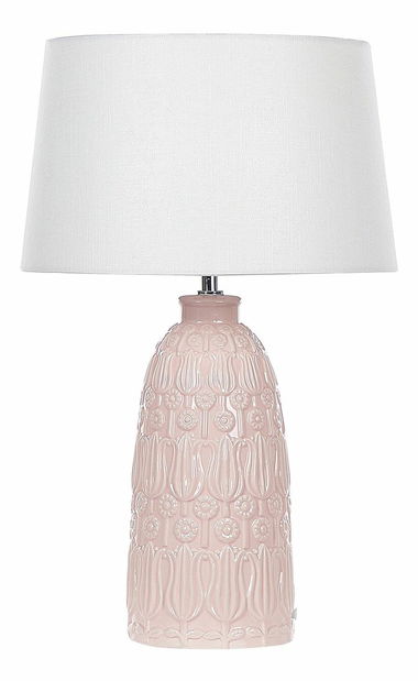 Stolní lampa Zaniyah (růžová)