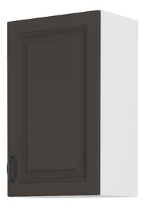 Horní kuchyňská skříňka Sheila 45 G 72 1F (bílá + grafit)