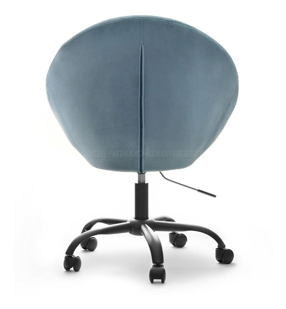 Křeslo Lush 4 (modrá + černá)