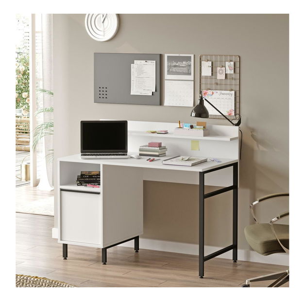 Psací stůl Otto 16 (bílá + černá)