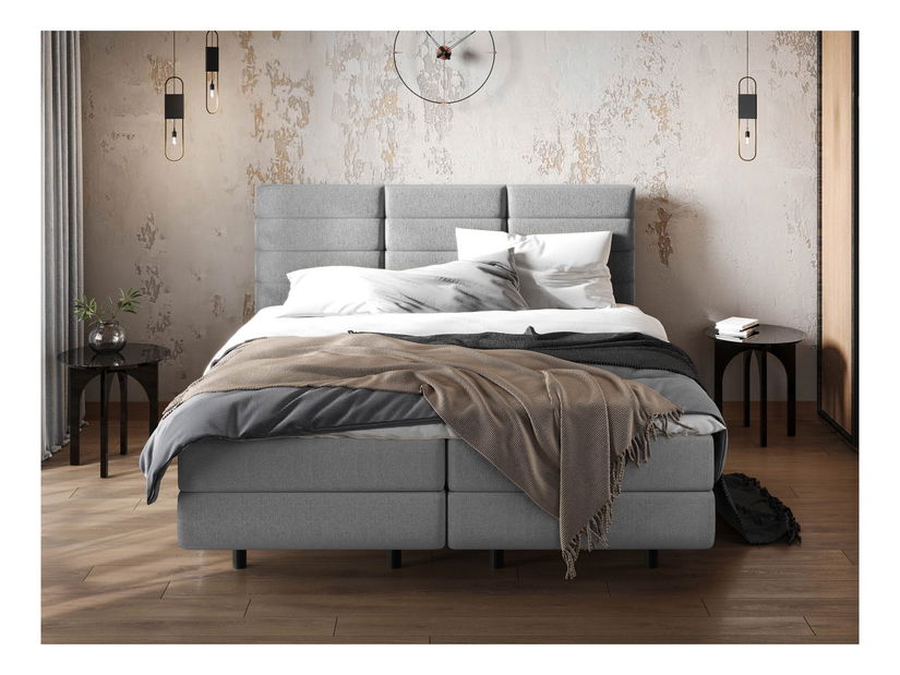 Manželská postel 180 cm Cereales (světlobéžová)