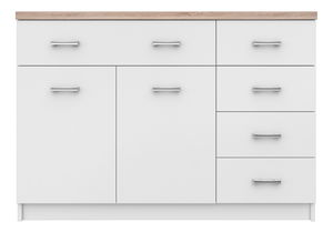 Komoda Tianna 2d5s (bílá)