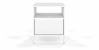 Noční stolek Naturlig Maera (bílá)