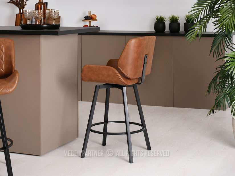 Židle Pia (hnědá + černá)