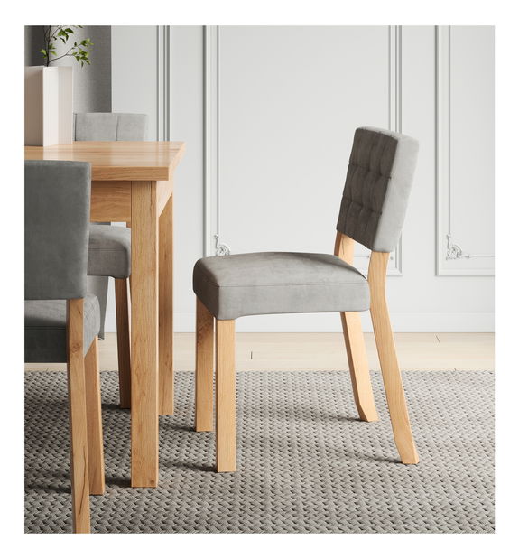 Jídelní židle Raviel80 (craft zlatý + kronos 27129)