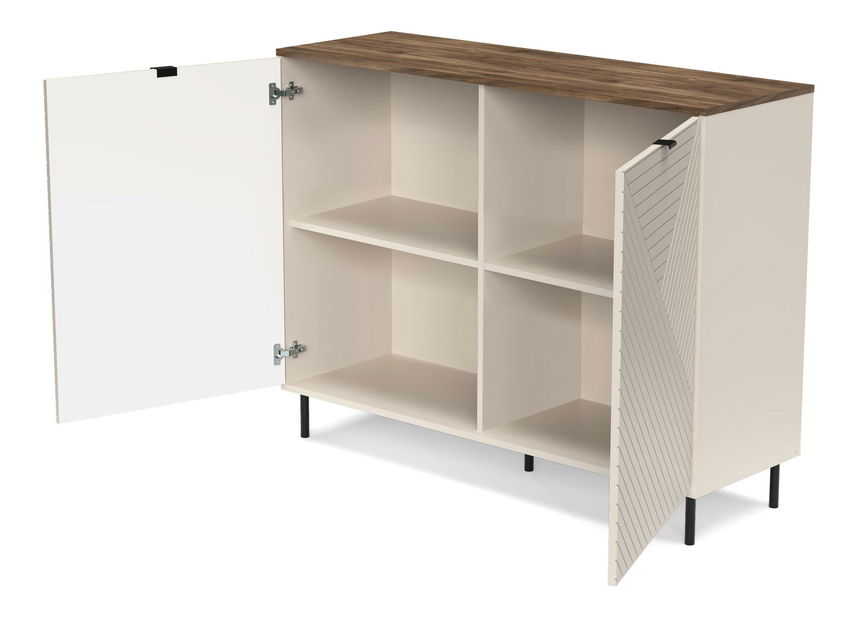 Skříňka Eliminados 2 (kašmír + dub castello)