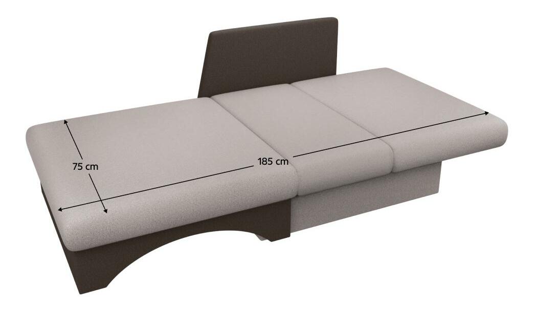 Křeslo Kubosik new (béžovošedá Taupe + hnědá) (P)