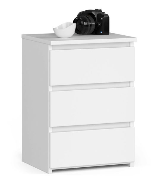 Noční stolek Contragolpe (bílá)