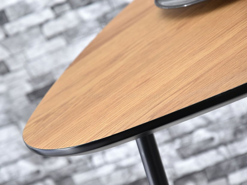 Konferenční stolek Rossi Zest Xl (dub + černá)