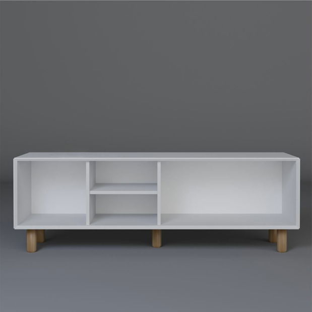 TV stolek/skříňka Bohsody T (bílá)