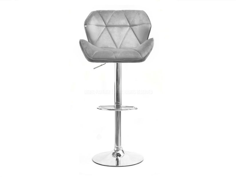 Židle Huhu (šedá + chromová)