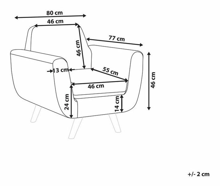 Potah na křeslo BRANUS (zelená)