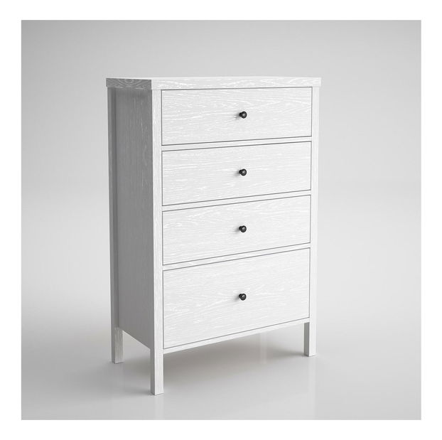 Komoda Franc 40 (bílé dřevo)