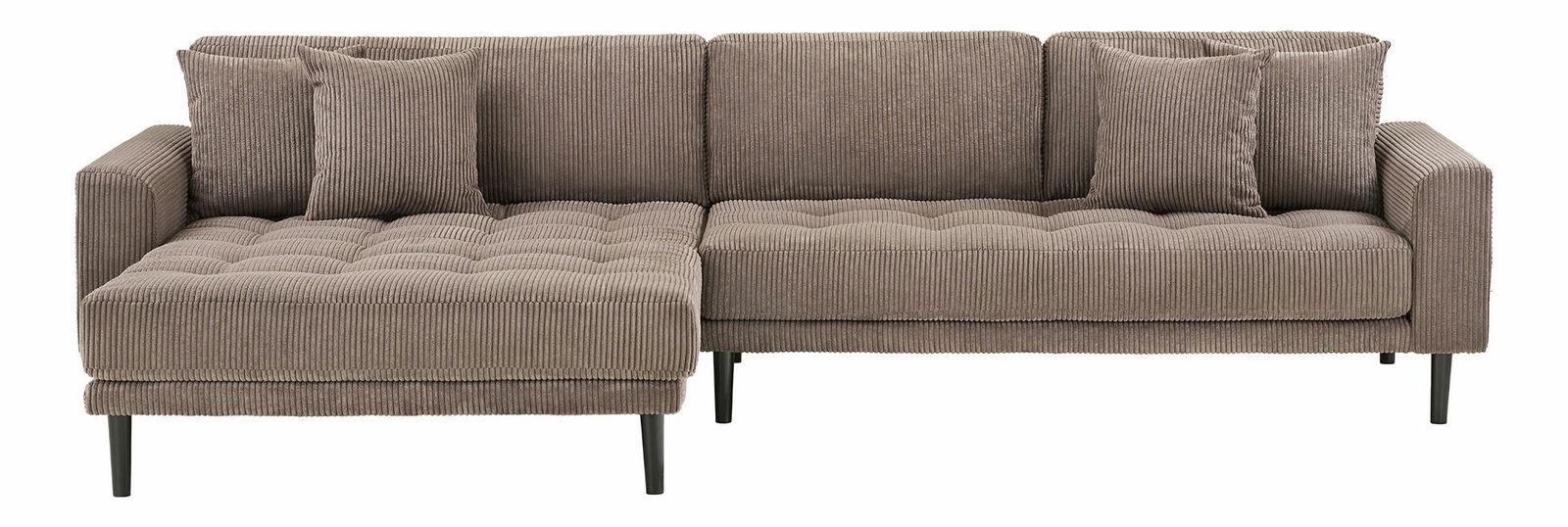 Rohová sedací souprava (L) Lvaveriaora (hnědá)