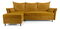 Rohová sedací souprava Goofy (L) (hořčicová)