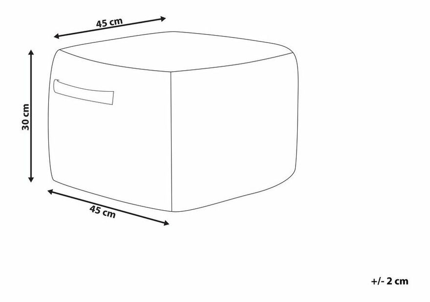 Taburetka Damiana (zelená)