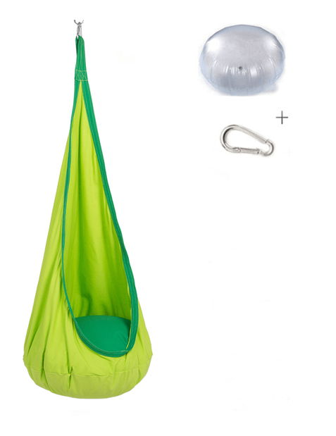 Závěsné houpací křeslo Sentra (zelená)