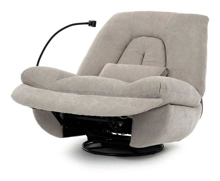 Polohovací křeslo Tratado (lanýžová)