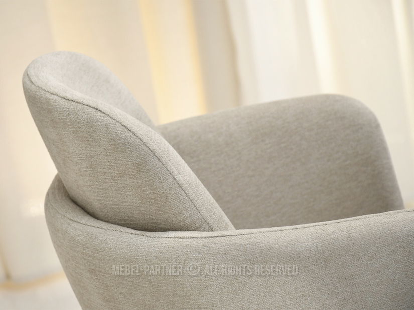 Jídelní židle Oficina (béžová + černá)