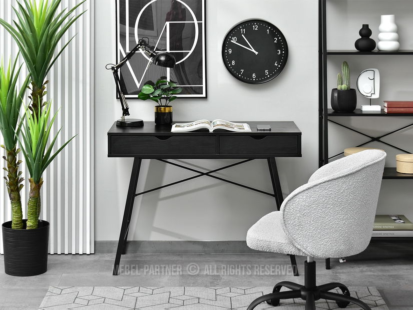 PC stolek Fallon (černá)