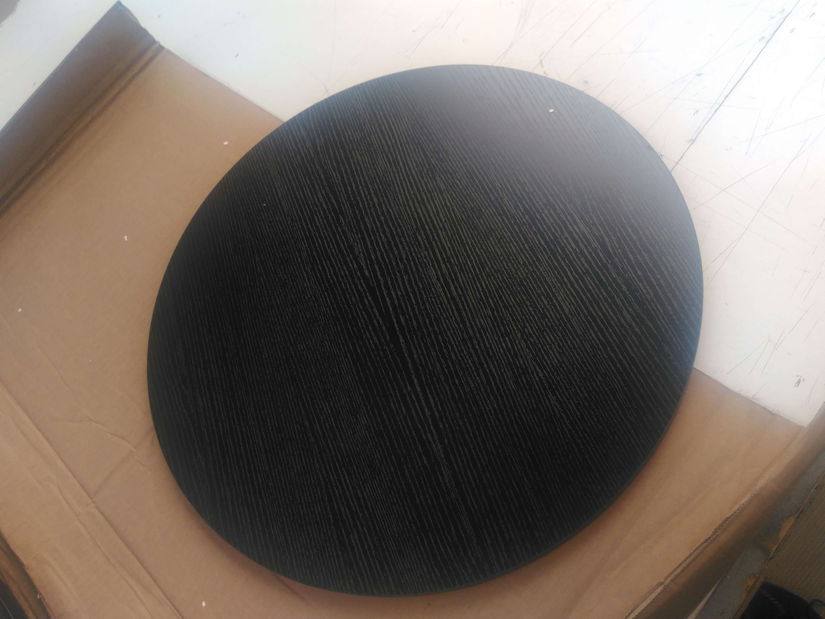 Konferenční stolek Klara (černé dřevo + černá) *bazar